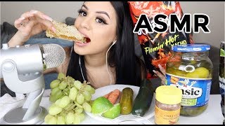 i tried MOST SATISFYING ASMR FOOD SOUNDS LOL [upl. by Imotas]