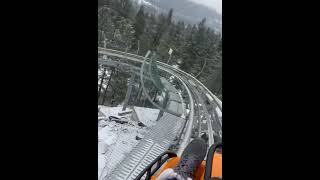 Leavenworth Adventure Park Alpine CoasterRollercoaster Open on Christmas Day 2023 [upl. by Chap]