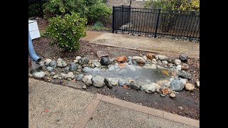 Build a Functional Dry Streambed to Capture Water  Step By Step DIY Tutorial [upl. by Brower]