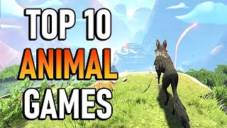 Top 10 Animal Games on Steam 2021 Update [upl. by Brock]