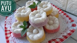 RESEP KUE PUTU AYU SUPER LEMBUT TAKARAN SENDOK [upl. by Bazluke64]