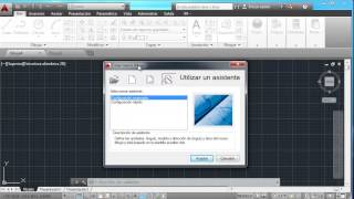 AutoCAD 2014 Opciones de nuevo documento wwwvideotutorialeses [upl. by Bonni452]