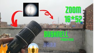 Beileshi Monocular 16x52 Review and Zoom Test Video 2022 [upl. by Wolram]