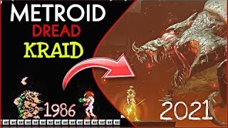 Metroid Dread Kraid’s appearances in the Metroid games [upl. by Ydiarf895]