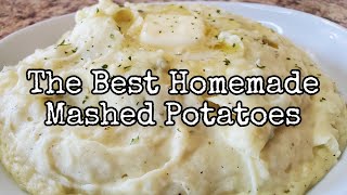 The Best Homemade Mashed Potatoes [upl. by Ahseek]