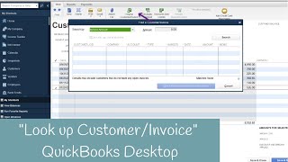 How to use the quotLook up CustomerInvoicequot feature inside Receive Payments in QuickBooks [upl. by Blalock]