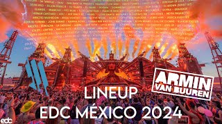 10 AÑOS DE EDC MEXICO 2024  LINEUP ¿QUIENES VIENEN Resumen y conclusión personal [upl. by Nuahc]