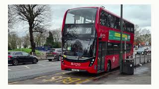 Bus 202 from Blackheath Royal standard to Crystal Palace [upl. by Aranat894]