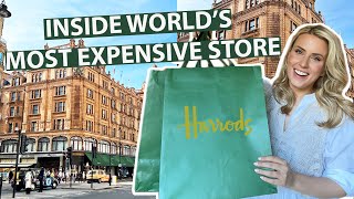 INSIDE HARRODS  Worlds Most Expensive Shop Tour [upl. by Kciredes912]