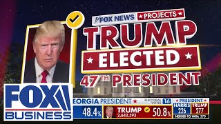 BREAKING Trump elected 47th president Fox News projects [upl. by Reerg508]