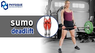 Sumo Deadlift Glute amp Adductor Focused  Best Technique for Building More Muscle [upl. by Alliuqahs578]