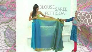 How to Drape a Saree in 3 Easy Steps [upl. by Jack]