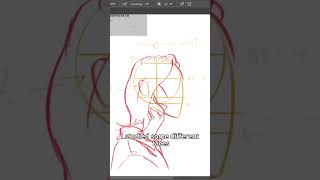 Day 7 How to draw Anatomy  How to draw heads  Anatomy everyday challenge anatomy art drawing [upl. by Esinad]