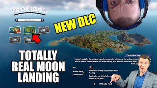 Tropico 6 Totally Real Moon Landing  New Frontiers DLC [upl. by Nnaeitak732]