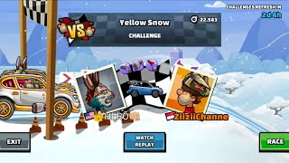 Hill Climb Racing 2  46982 points in SLANTED SPEEDRUM Team Event GamePlay [upl. by Courcy]