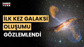 Galaksi oluşumu ilk kez doğrudan gözlemlendi [upl. by Kostman]