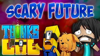 SCARY FUTURE  Thinks Lab Minecraft Mods Minecraft Roleplay [upl. by Pettiford228]