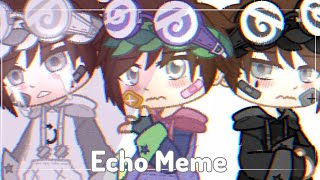 Echo Meme  Ft Karl Jacobs  MCYT  Dream SMP  Tales From The SMP  Gacha Club [upl. by Yrekcaz]