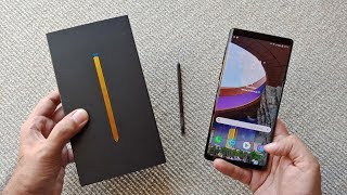 Samsung Galaxy Note 9 Unboxing amp Overview [upl. by Nylloh400]