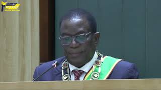 STATE Of The Nation Address By Pres ED Mnangagwa FULL VIDEO [upl. by Laicram]