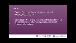 Session 4 – Electrochemical Storage I [upl. by Metcalf]