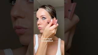 blush and bronzer placement makeuptips [upl. by Trstram]