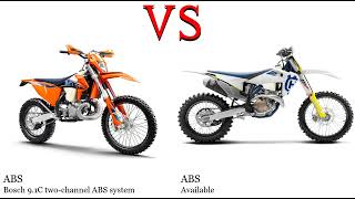 KTM XC 350 vs Husqvarna FX 350 Test specification comparison [upl. by Arabella]