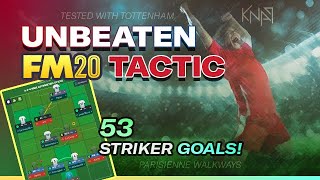 Unbeaten FM20 Tactic \\ 53 Goals for Harry Kane \\ Best Football Manager Tactics [upl. by Deni486]