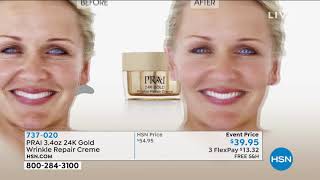 PRAI Bee Edition 34 fl oz 24K Gold Wrinkle Repair Cre [upl. by Kirit]