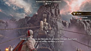 KRATOS HABLA DE SU PELEA CON HÉRCULES A MIMIR GOD OF WAR RAGNAROK VALHALLA PS5 ESPAÑOL LATINO [upl. by Adniral843]