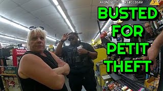 Busted for Petit Theft  Groveland Florida  May 2 2023 [upl. by Annocahs]