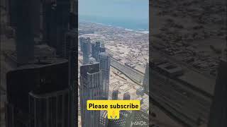 Burj kalifa top floor view Dubai [upl. by Yssor592]