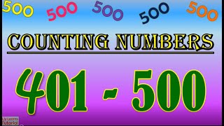 Counting Numbers 401500  Liy Learns Tutorial [upl. by Charlton]