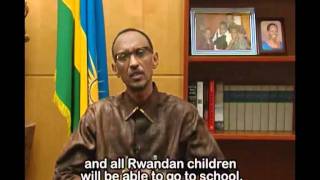 President Kagames new Year address to the Nation Kigali 1 January 2012 [upl. by Mila]