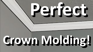 Perfectly Install Crown Molding Shorts [upl. by Namyh]