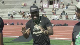 Coach Prime and Colorado Buffs team up with Morehouse College for football camp [upl. by Ardelis]