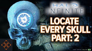 Halo Infinite guide All Skull Locations Part 2 [upl. by Adan]