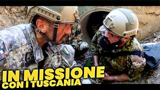 MISSIONE con il 1 ° Reggimento Carabinieri Paracadutisti TUSCANIA [upl. by Eenert]