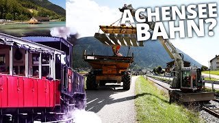 Achenseebahn  Gleisbau im Sommer 2021 [upl. by Vail725]