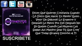 Cer0 Sentimientos  Daniel JM Video Lyrics [upl. by Ferrell784]