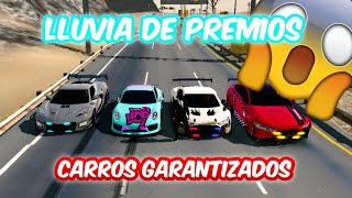 Evento lluvia de premios Car parking multiplayer Carros con diseño y dinero [upl. by Ava]