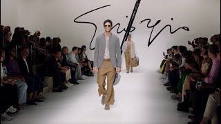 Giorgio Armani Mens Spring Summer 2024  Fashion Show [upl. by Atsirhcal]