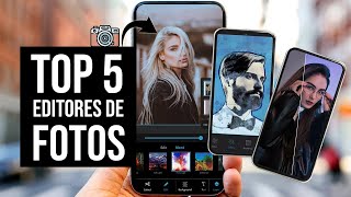 TOP 5 EDITORES de FOTOS para Android GRATIS [upl. by Enwad]