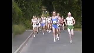 Much Wenlock Olympics Road Race Start 1986 [upl. by Alliuqat836]