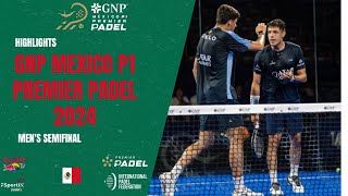 Highlights 🚹 TapiaCoello Vs NavarroSanyo  GNP Mexico P1 Premier Padel 2024  Semifinal  Resumen [upl. by Esir]