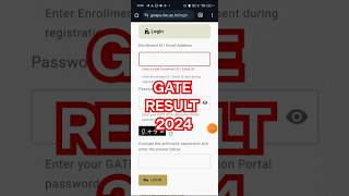 GATE Result 2024 Kaise dekhe  How to check GATE Result 2024 gateresult [upl. by Vivyanne]