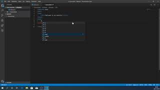 Using Visual Studio Code to make a website [upl. by Kearney]