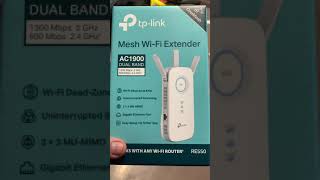 TPLink AC1900 WiFi Extender RE550 Covers Up to 2800 Sqft and 35 Devices 1900Mbps Dual Band Wir [upl. by Akinert]