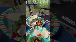 Love my blackstonegriddle campingfood campinghacks fyp highlights trending [upl. by Jaan]