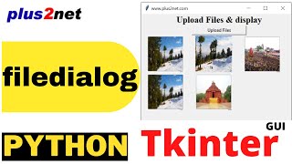 Tkinter filedialog to read upload and adjust height width to resize multiple images to display [upl. by Einnor33]